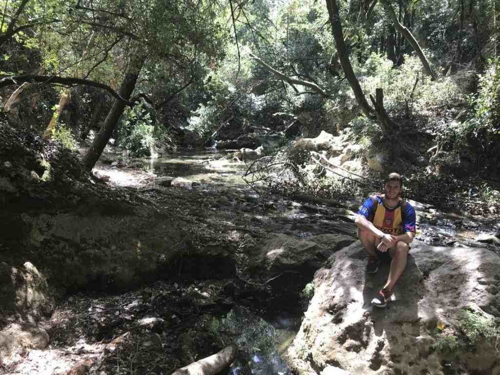 Foto en oasis de Akchour