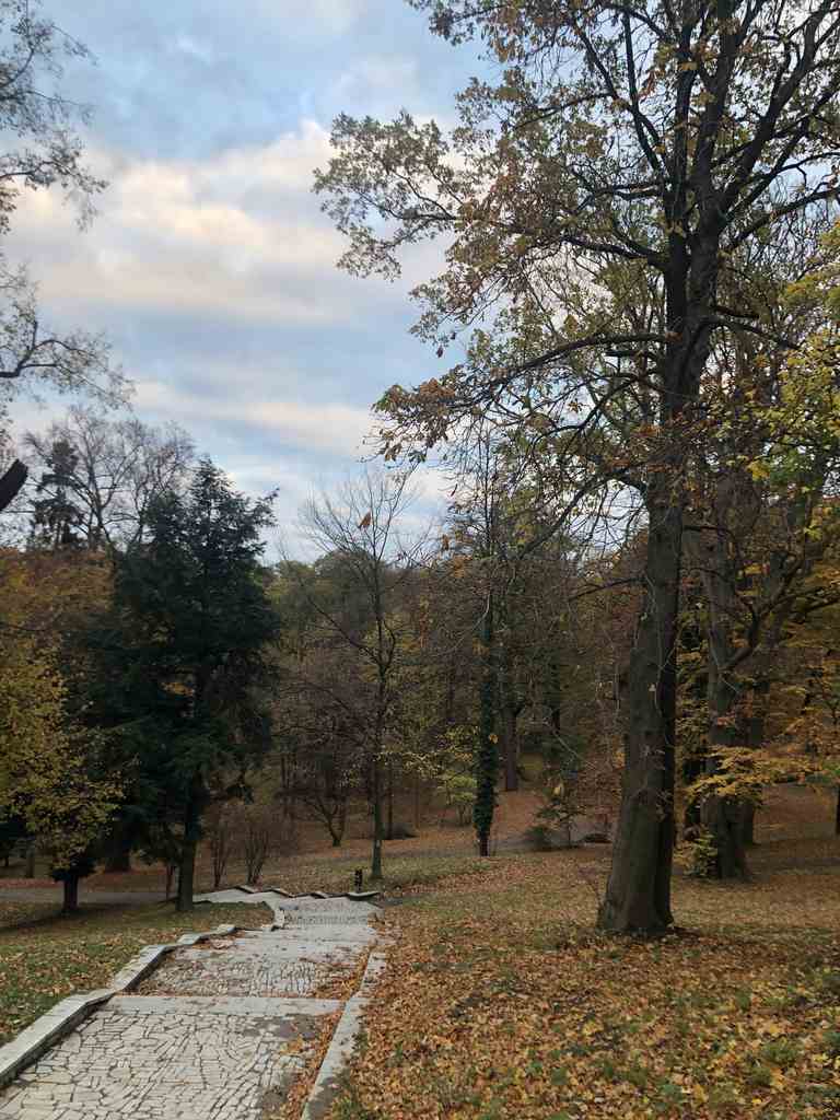 Jardines del castillo de Ksiaz