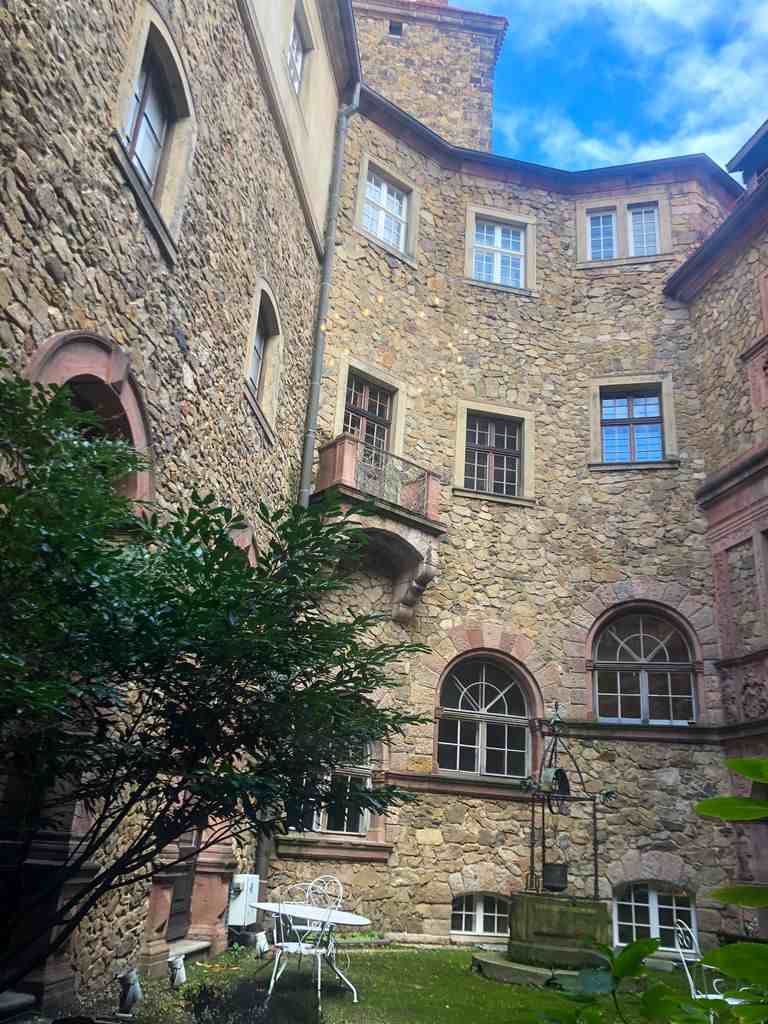 Interior del castillo de Ksiaz