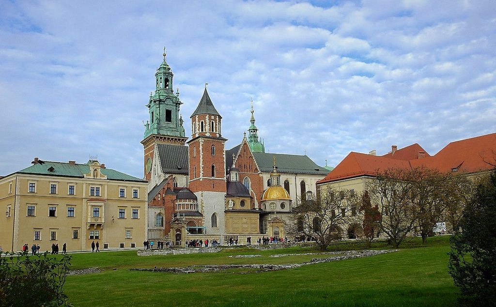 Castillo de Wawel desde el interior