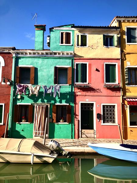 Casas de colores en Burano
