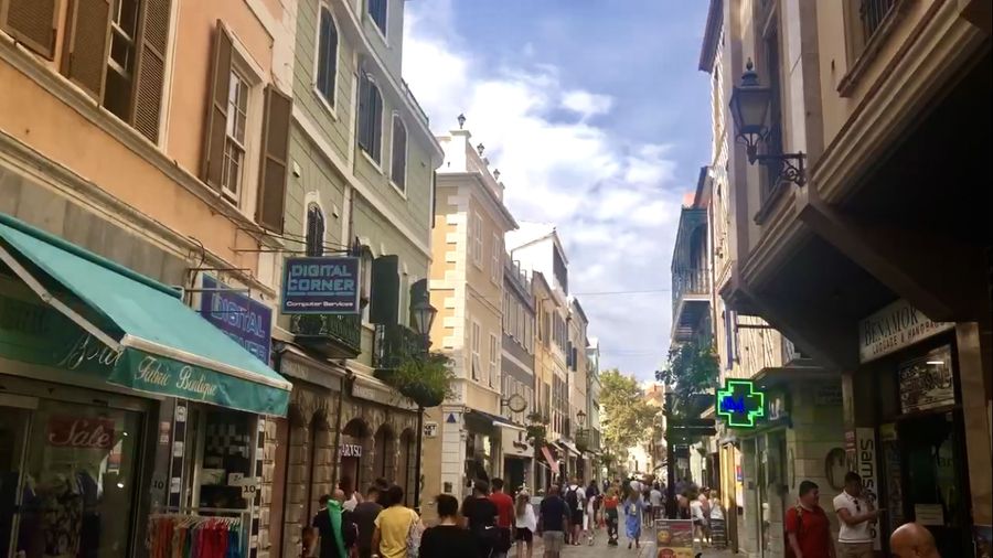 Main Street en Gibraltar