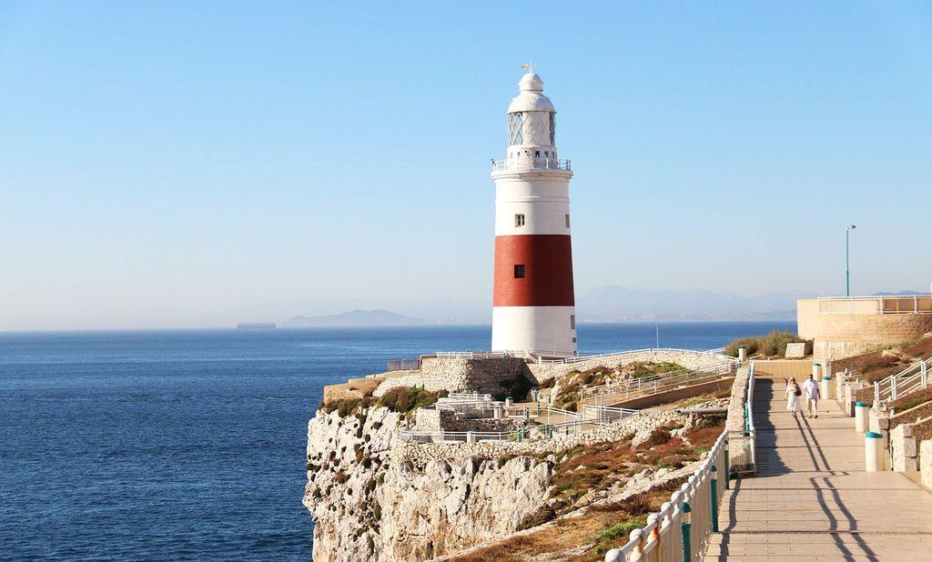 Faro de Punta Europa en Gibraltar