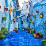 Calle en la medina de Chefchaouen