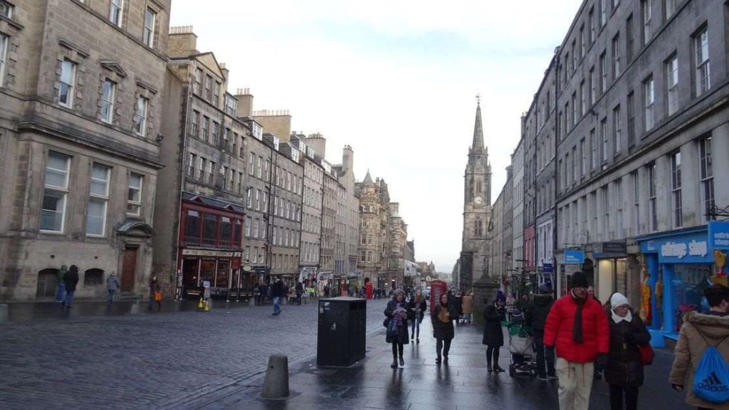 Royal Mile en Edimburgo