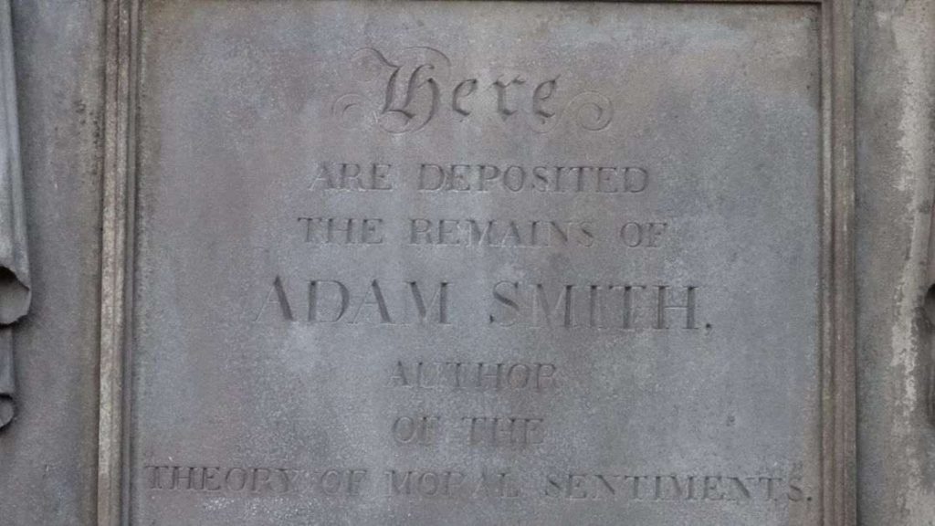 Tumba de Adam Smith