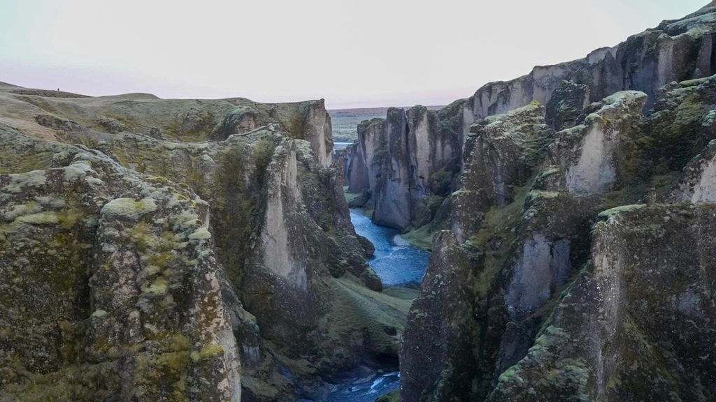 Cañón Fjadrargljufur en Islandia