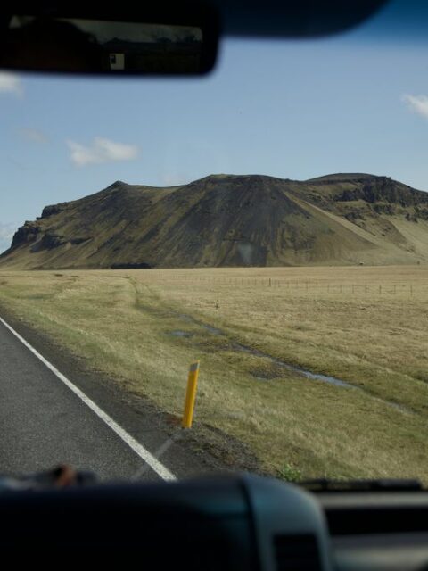 Paisajes de Islandia mientras conducimos por la Ring Road