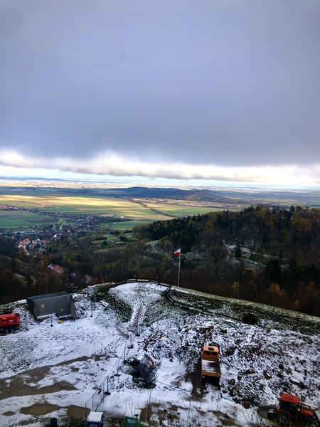 Vistas desde la fortaleza de Srebrna Gora