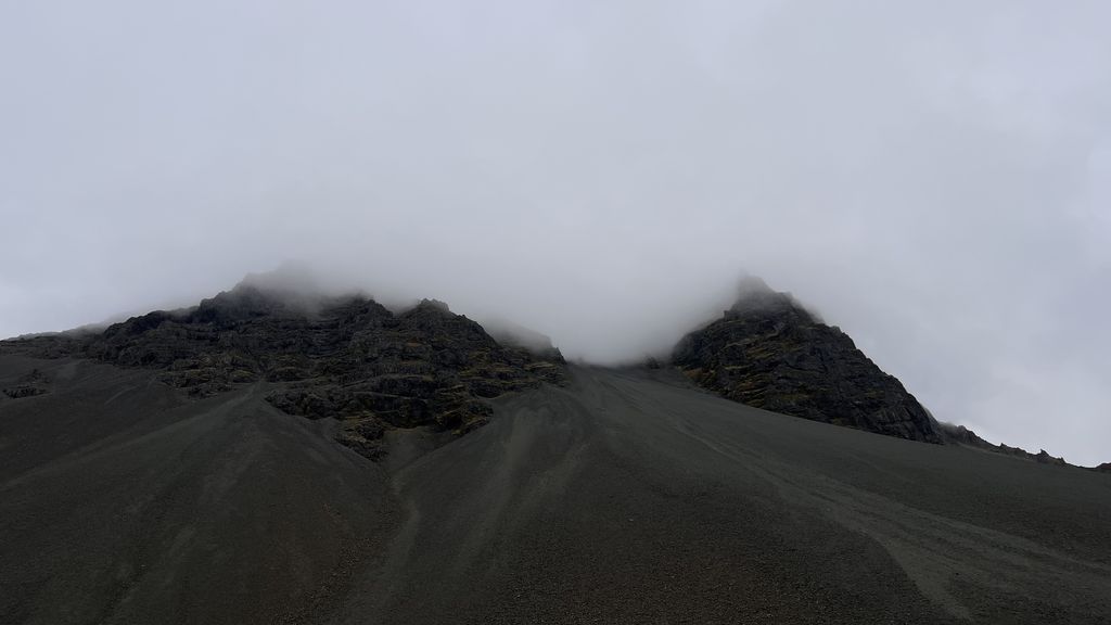Picos de Vestrahorn en Islandia