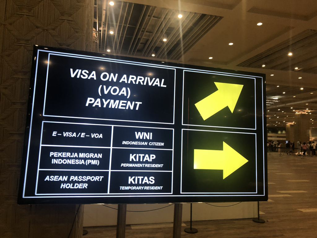 Control de Visas en Bali
