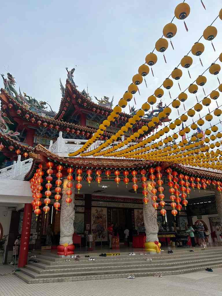 Vista interior del Thean Hou Temple