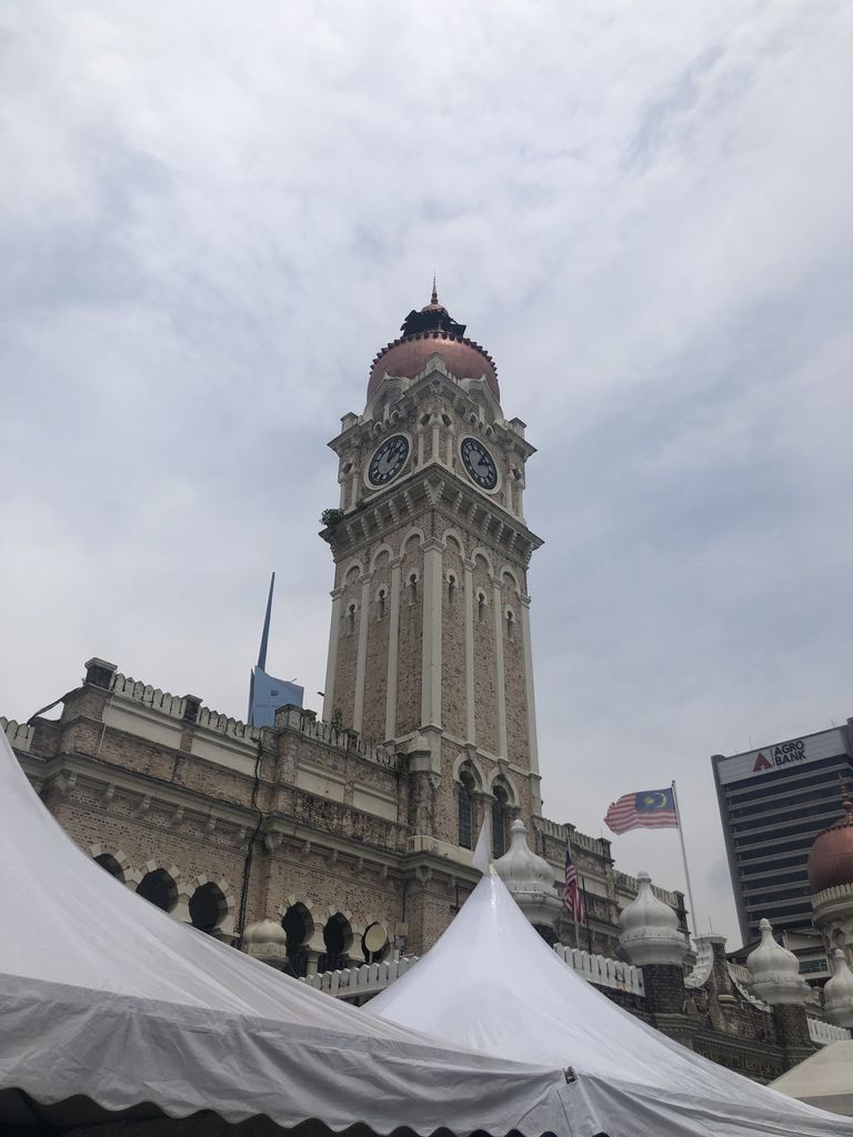 Edificio en la plaza Merdeka de Kuala Lumpur