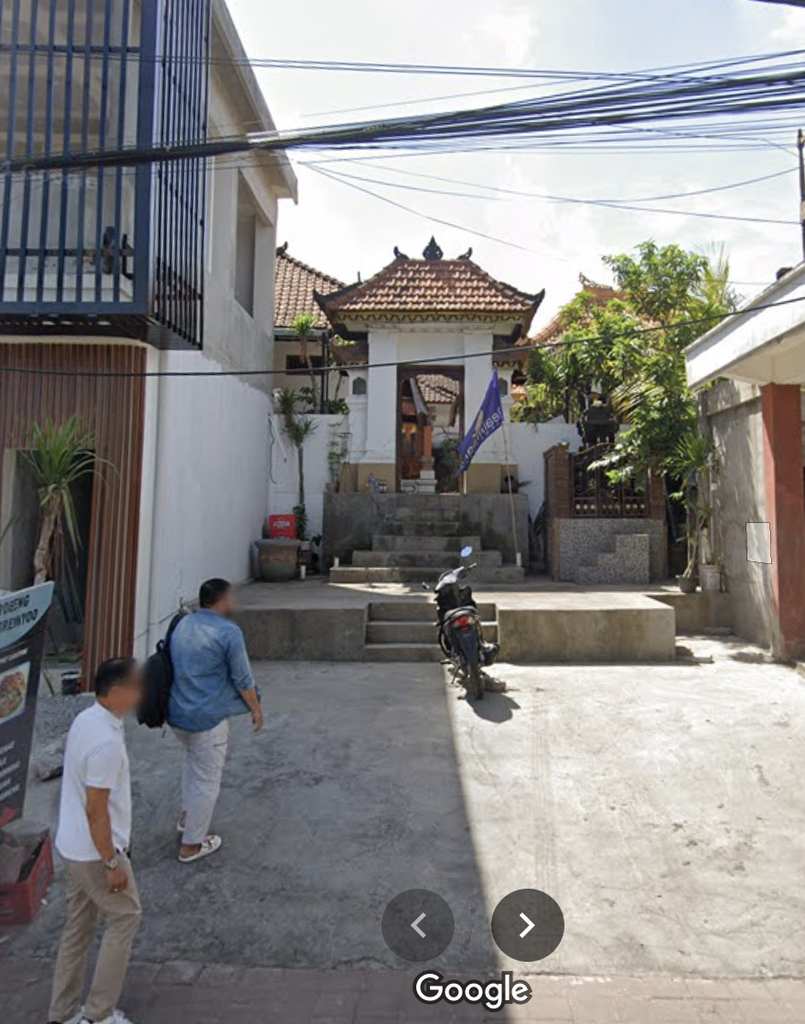 Zona donde se ubica el Friday Market en Uluwatu