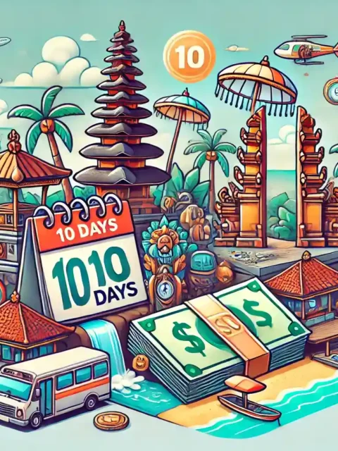 Precio de viajar a Bali 10 días