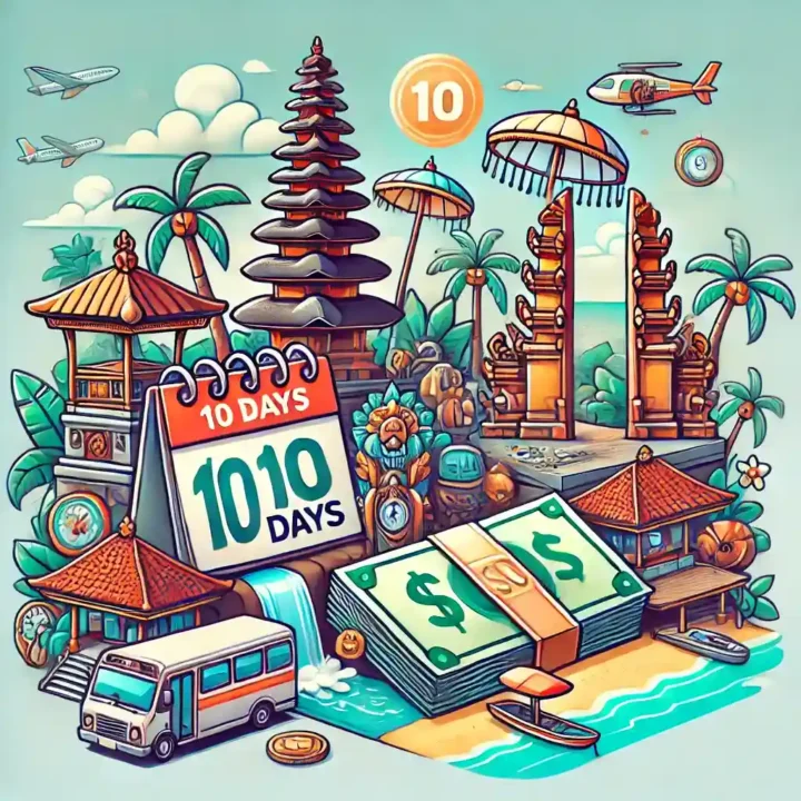 Precio de viajar a Bali 10 días