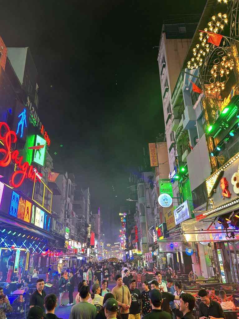 Pham Ngu Lao Street en Ho Chi Minh