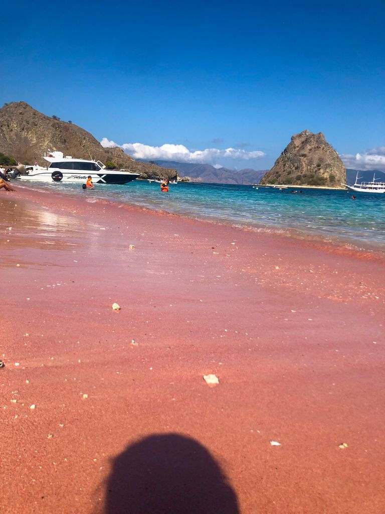 Pink Beach en Komodo