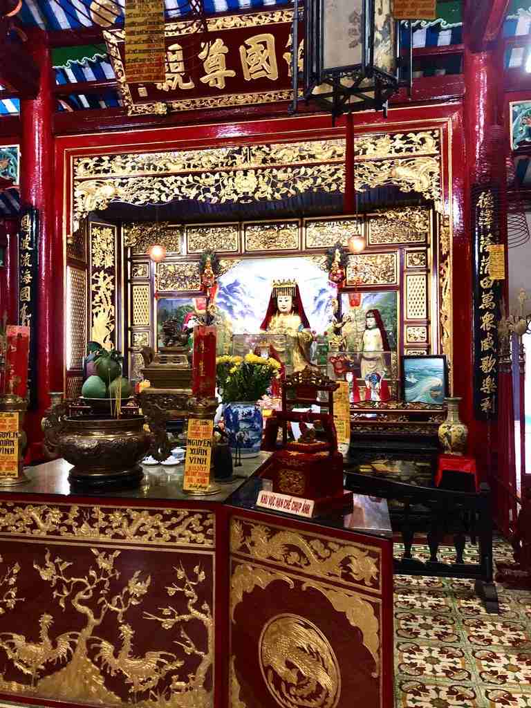 Altar en la Asamblea China de Fujian