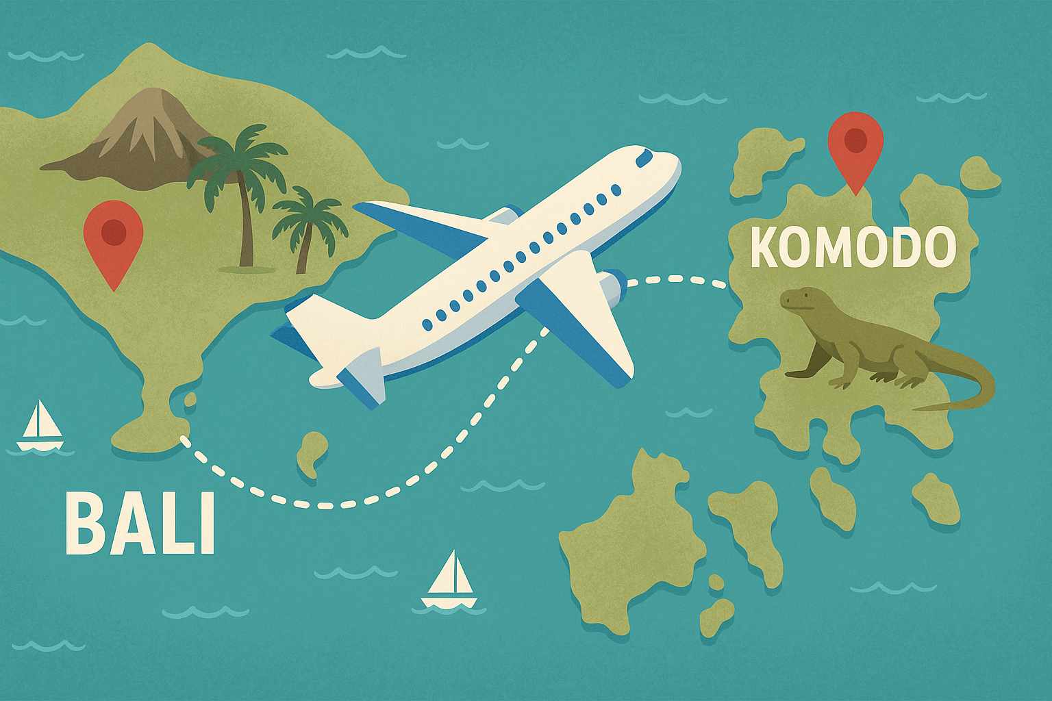 Cómo ir de Bali a Komodo