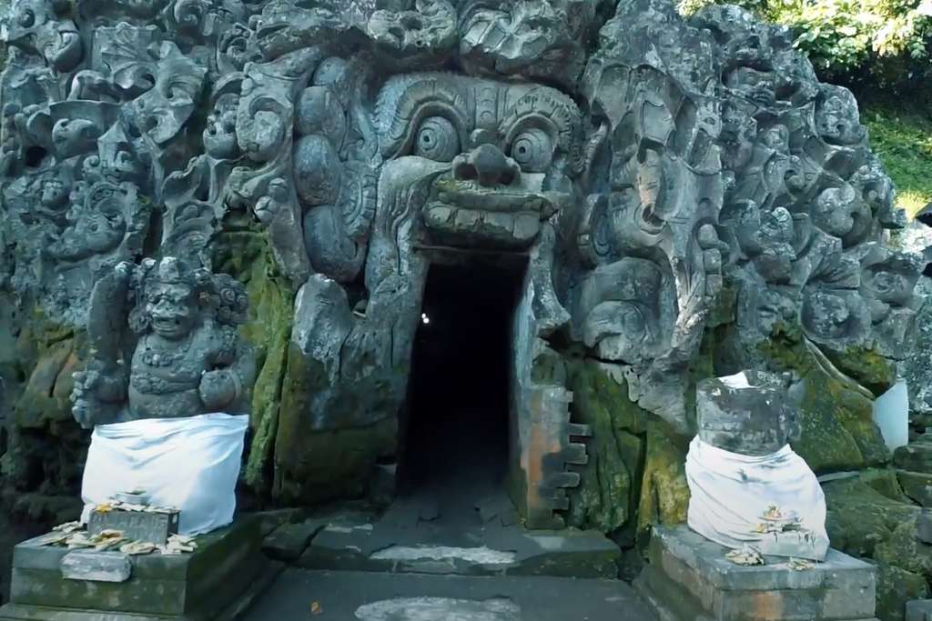 Templo Goa Gajah (Cueva del Elefante) en Ubud