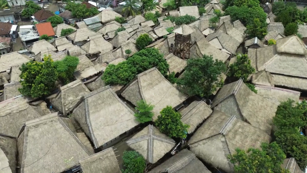 Vista de Sade Village desde dron