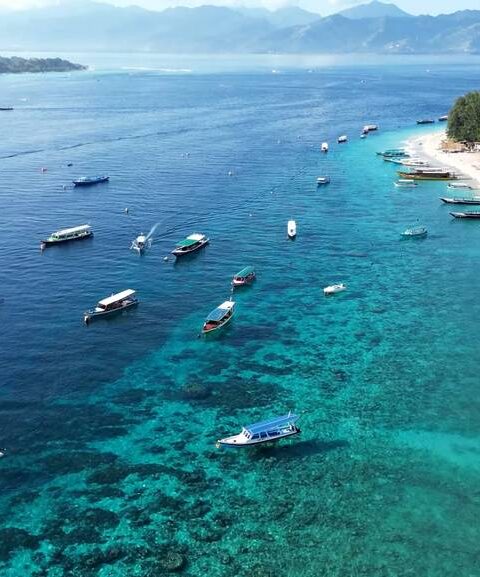 Playa en Gili Trawangan