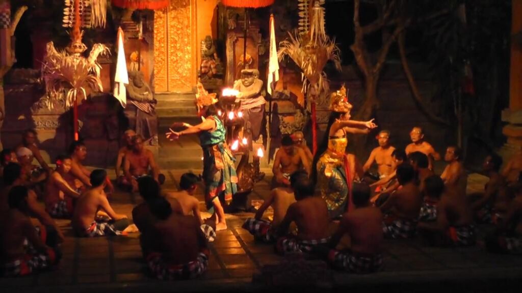 Danza Kecak en Batubulan