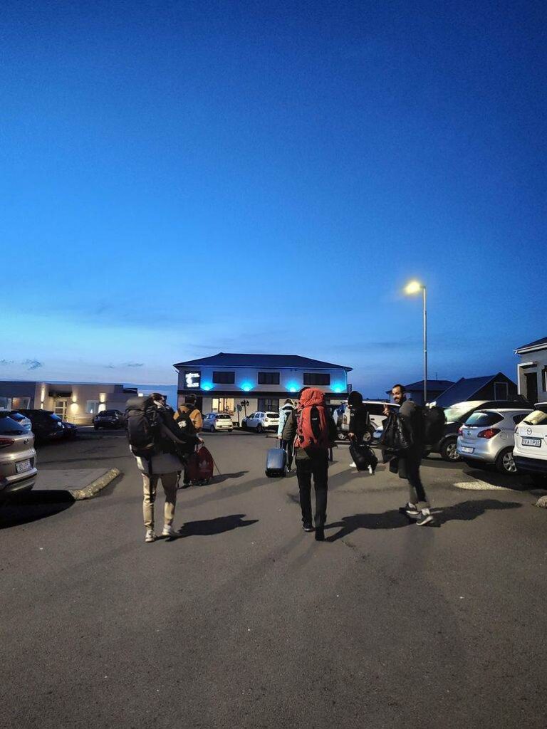 Horas de luz en Islandia el 11 de mayo. Esa foto está tomada a las 22:00