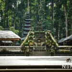 Templo durante el Nyepi, el día del Silencio