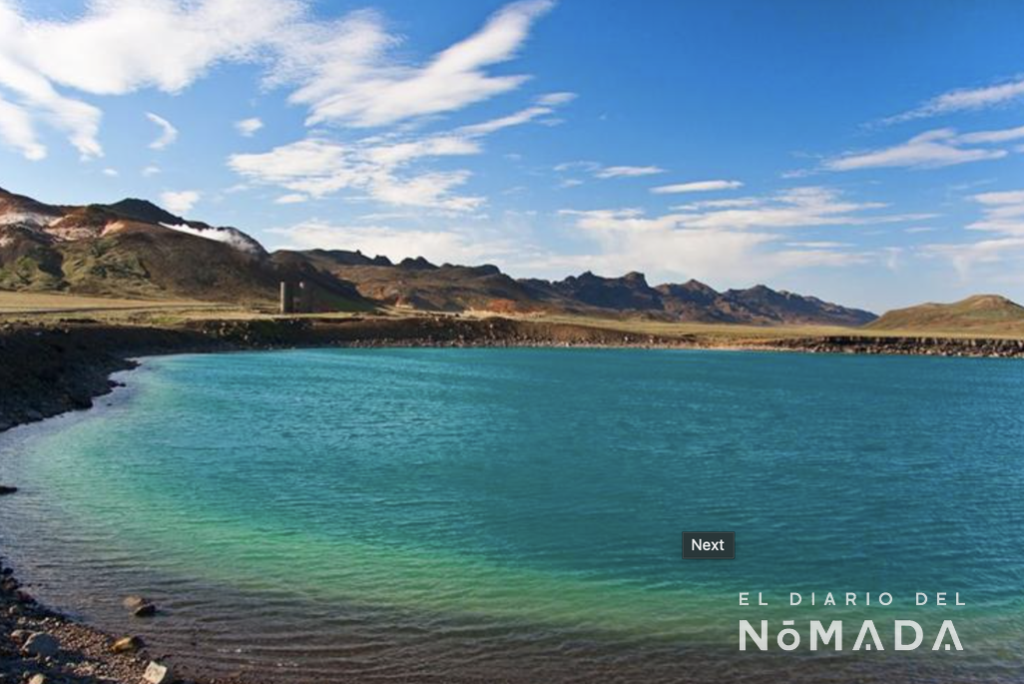 Lago Grænavatn en Islandia