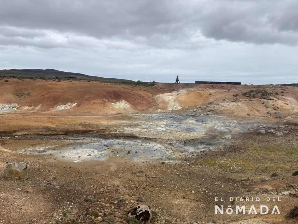Charcos de lodo en Seltún