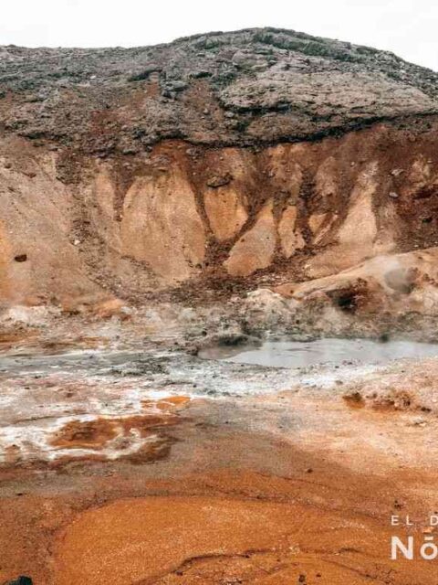 Zona geotermal de Seltún, en Reykjanes